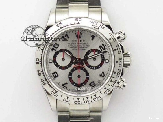MiroTime 0420 Original Daytona 116509 JF Best Edition Silver Dial On SS Bracelet A 4022